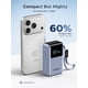 thumbnail image 3 of Power Bank UGREEN Nexode Pro 10000mAh 45W con Cable USB-C, 3 of 9