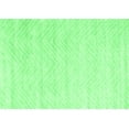 thumbnail image 1 of Ahgly Company Indoor Rectangle Solid Emerald Green Modern Area Rugs, 2' x 5', 1 of 4