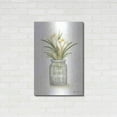 thumbnail image 3 of Luxe Metal Art 'Grow Peace Crocus' by Annie LaPoint, Metal Wall Art, 24"x36", 3 of 8