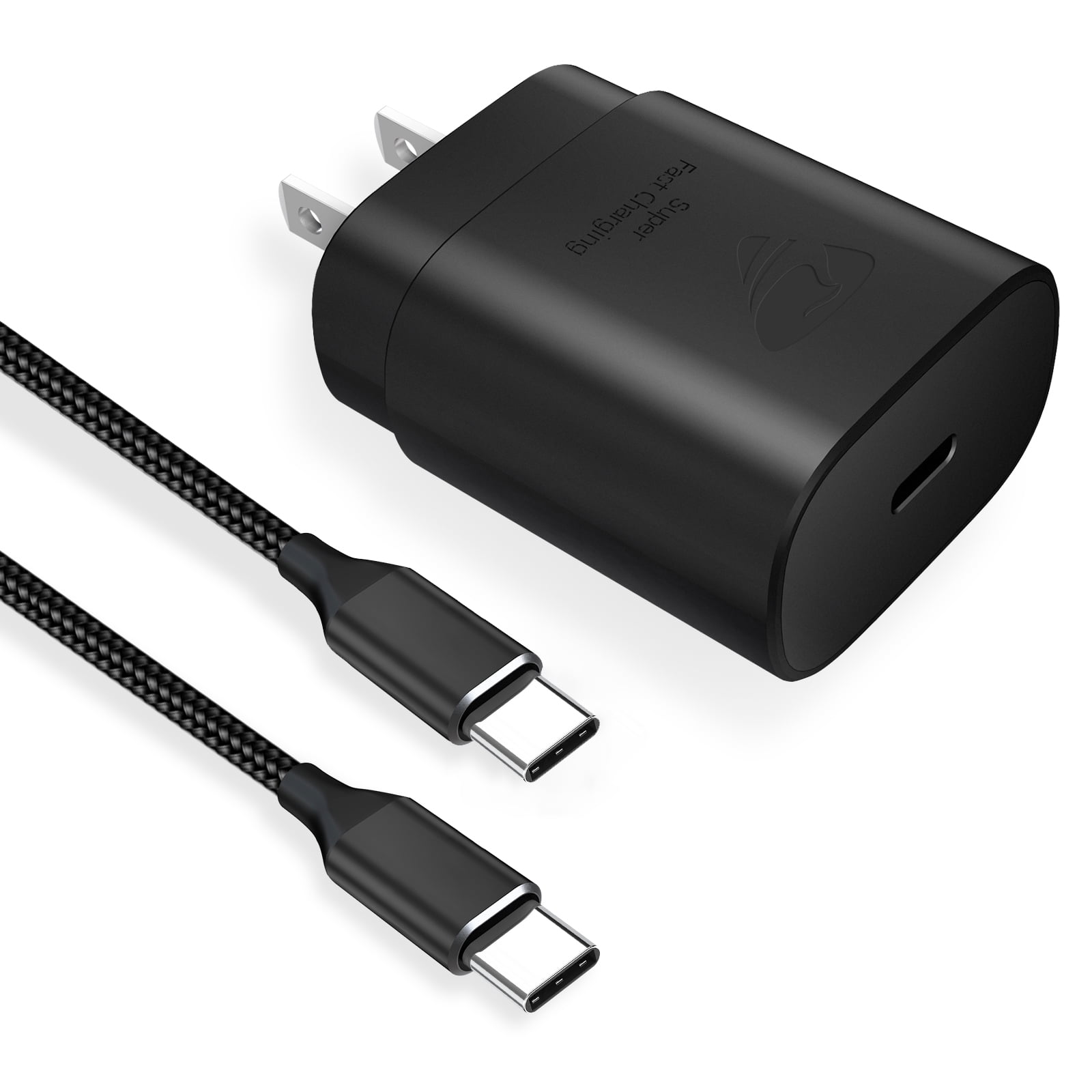 USB C Charger, XUDUO 25W PD Fast Charger Adapter with 6ft USB C to USB