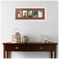 thumbnail image 2 of ArtToFrames Collage Photo Picture Frame with 5 - 3x5 Openings, Framed in White with Cognac and Black Mats (CDM-3966-115), 2 of 8