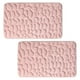thumbnail image 2 of Alfombra de baño de espuma viscoelástica - 40x60cm con patrón 3D en relieve, alfombra súper absorbente y antideslizante para el baño, pack de 2, 2 of 2