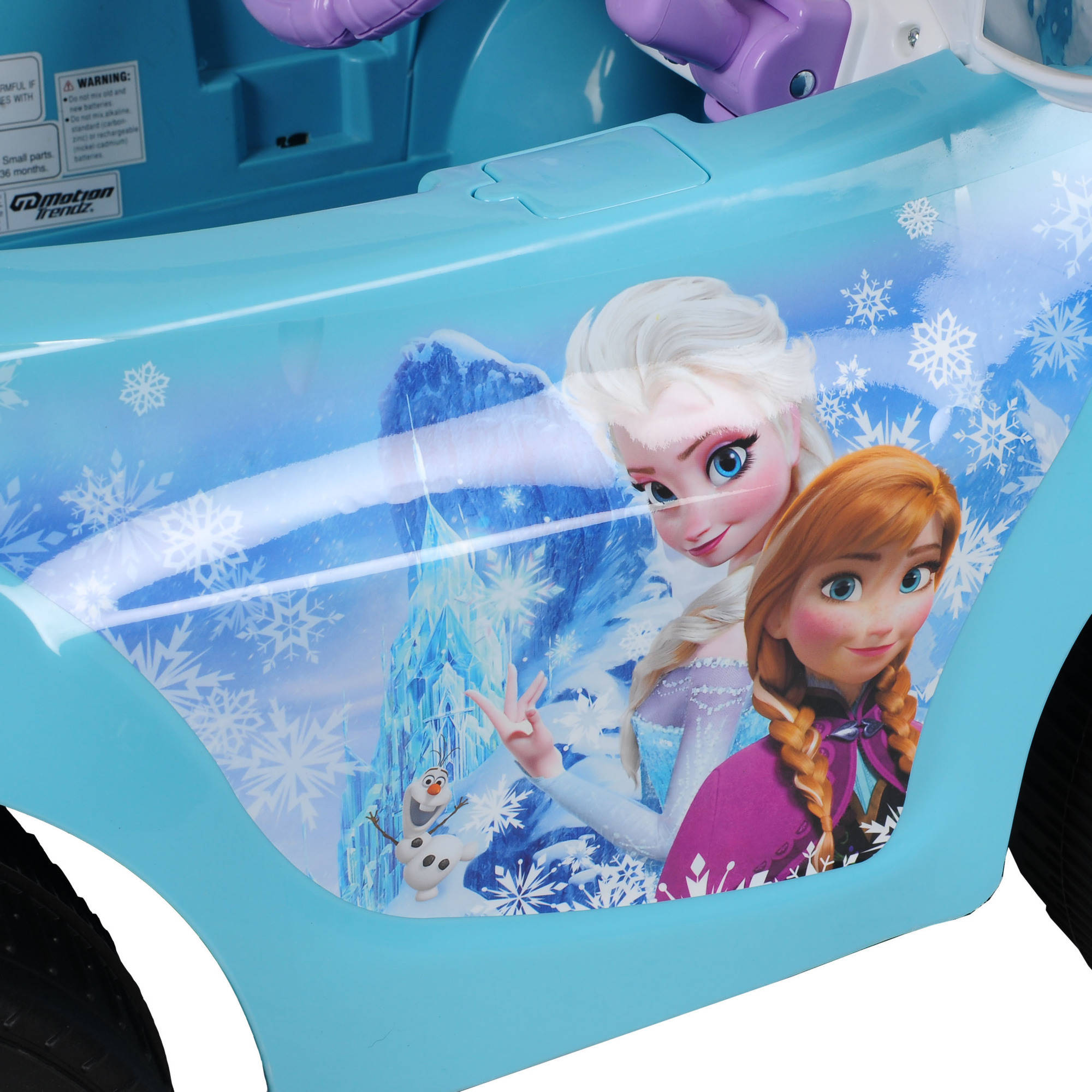 Disney Frozen Convertible Car 6-Volt Battery-Powered Ride-On - image 4 of 7