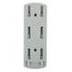 thumbnail image 2 of soportes para regleta de enchufes de pared con adhesivos, fijador de enchufes sin perforaciones, organizador de cables autoadhesivo, estante para tablero de alimentación, almacenamiento de pared para, 2 of 8