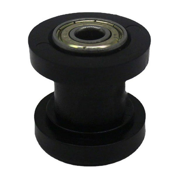sweethay Cojinete tensor de cadena de motocicleta de 8mm, guía deslizante de acero, repuesto profesional para mantenimiento, accesorios de Accesorios para motos Negro