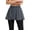 🔥 Dark Gray, variant on Sentmoon Mini Skirts High Waisted Solid Color Casual Tennis Skirts for Women with Shorts Skirt for Women Vacation Essentials for Women Comfy White Free Size