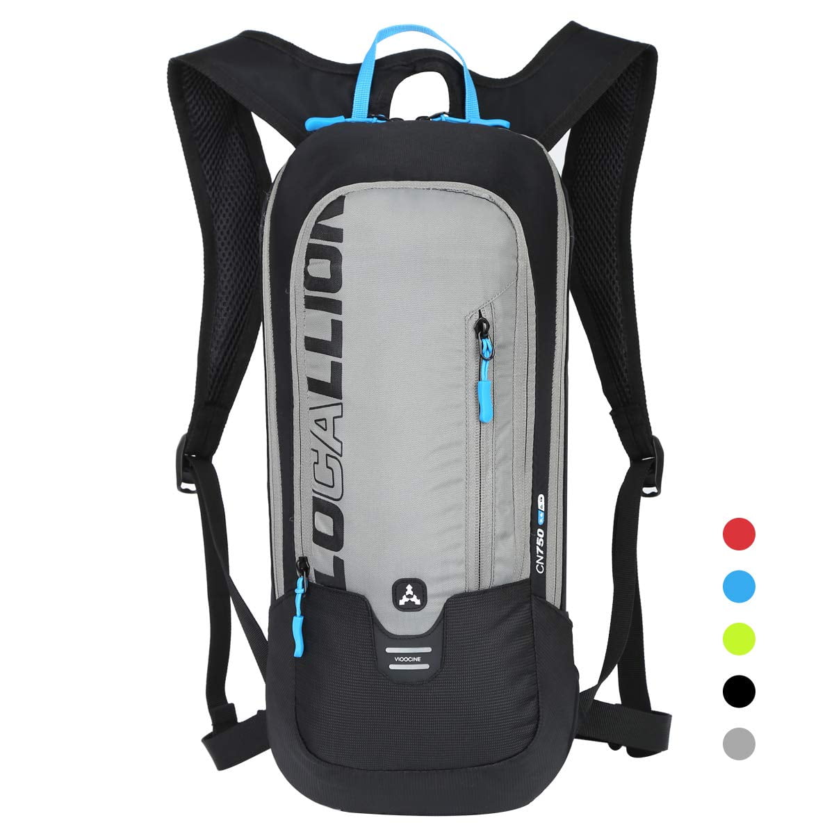 Sac à Dos Vélo Ultra-léger 6L – Pliable, Avec Filet Pour Casque, Compatibilité Poche à Eau, Bandes Réfléchissantes – Idéal Pour VTT, Ski, Randonnée