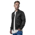 thumbnail image 2 of Build Your Brand Mens Contrast Bomber Jacket, 2 of 5