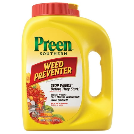 Preen 4.25LB Southern Weed Prevent (Best Weed Killer Southern Lawns)