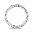 thumbnail image 2 of 3/4ct Diamond Infinity Eternity Ring 14K White Gold, 2 of 4