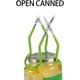 thumbnail image 5 of Abrazadera para levantar tarros, esterilización de tarros de mermelada, abrazadera antiescaldaduras, abrazadera para botellas de boca grande, elevador de botellas de vidrio para restaurante, cocina, 22,5 x 8,7 x 5 cm (verde) ER, 5 of 5