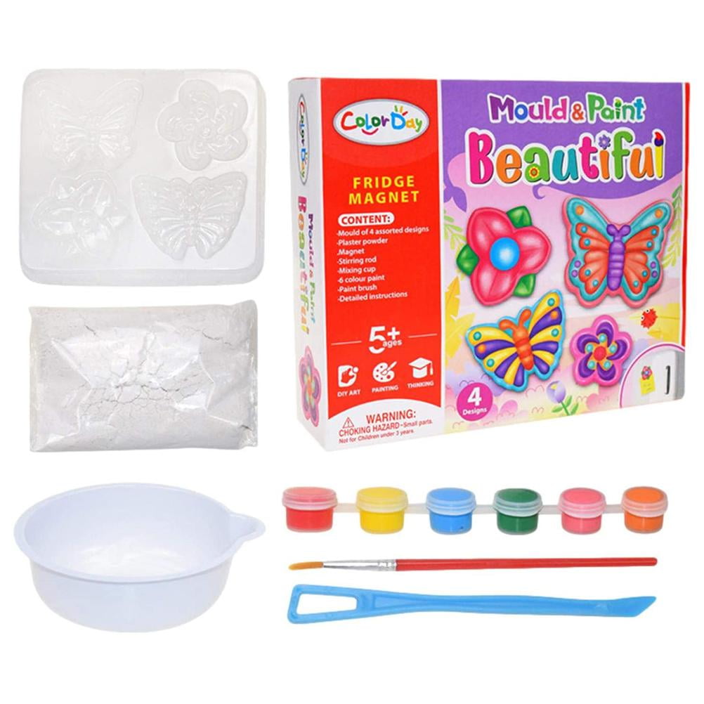 DIY Plaster Painting Coloring Graffiti Creative Children's Plaster