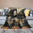thumbnail image 2 of Orinice Halloween Pumpkin Super Soft Plush Throw Blanket Decorative Fuzzy Warm Cozy Fur Throws for Sofa, Couch, Chair, Anti-Pilling Quality Washable Bed Blanket,  50x60in, 2 of 6