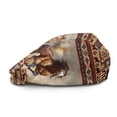 thumbnail image 2 of Chririnla Soft Newsboy Flat Cap for Driving Summer, Running Wild Horses Print Polyester Adjustable Newsboy Hat Lightweight, 2 of 4