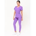 thumbnail image 1 of Scrubs Médicos Mujer | Uniformes para Doctoras y Enfermeras M11-J LILA MED, 1 of 4