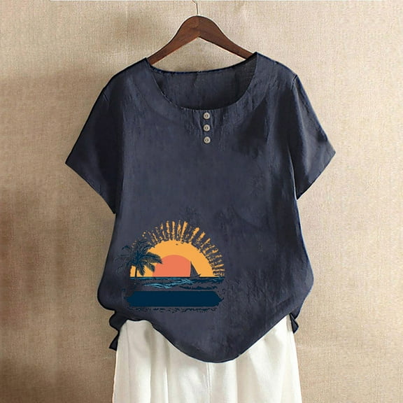 LiMoi Women Short Sleeve Tops V Neck T Shirts Womens Graphic T Shirts Plus Size Shirts My Order