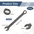thumbnail image 2 of 2Pcs Combination Wrench 14mm Metric 12-Point Box and Open End CR-V Steel, 2 of 7