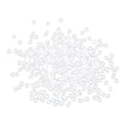 thumbnail image 1 of O-rings de silicona Uxcell 0.08" ID 0.16" OD 0.04" Ancho Blanco 400pcs, 1 of 2