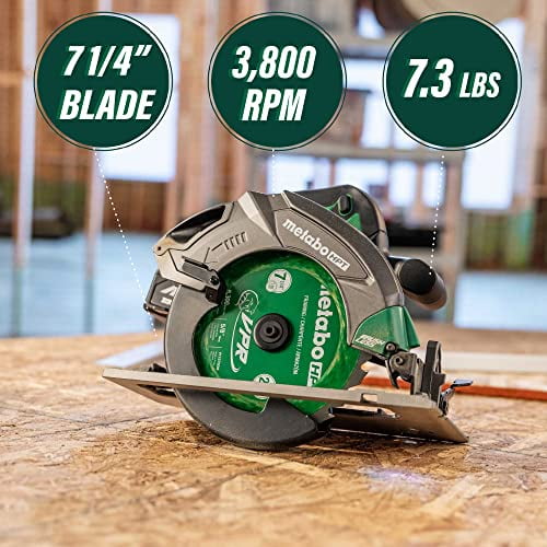 Metabo HPT 18V MultiVolt Cordless Circular Saw 7 1 4 Inch Blade