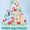 Skyway, variant on Bluey Baby and Toddler Girls Holiday Graphic Tee with Long Sleeves, Sizes 12M-5T