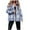 Sky Blue, variant on Herrnalise Jackets For Women Fashion Casual Pockets Printed Long Sleeve Tops Jacket Plaid Coat Shackets For Women 2024 fall Sky Blue,L