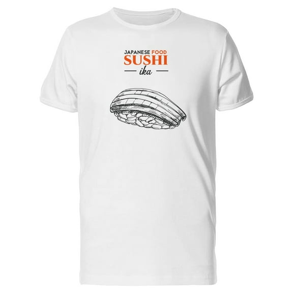 Japanese Food Ika Tee Men's -Image by Shutterstock