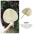 thumbnail image 5 of BESTYASH Outdoor Handheld Fan Woven Fan Portable Cooling 1Pack, 5 of 7