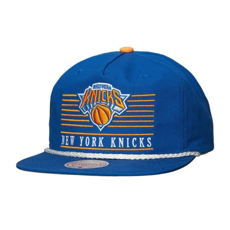 Men's Mitchell & Ness Blue New York Knicks Ascend Deadstock Snapback Hat