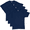 Navy, variant on Essentials Men's Cotton T-Shirt, Value 4-Pack Navy 2XL