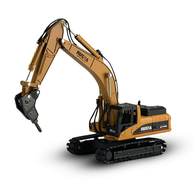 Juguetes Para Niño Excavadora de aleación, camión de construcción, tractor de juguete, juguete para niño, excavadora manual, modelos de equipos de construcción de metal. Juguetes Para Bebe 1 Año