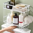 thumbnail image 4 of Toilet Tank Rack, Multifunctional Bathroom Shower Storage Rack, Easy Installation and Space-Saving Shelf for Toiletries and Bathroom Essentials, 4 of 6