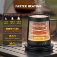 thumbnail image 3 of Taza de café autocalentable inteligente Fexqic con control de temperatura de 420 ml, 3 of 8