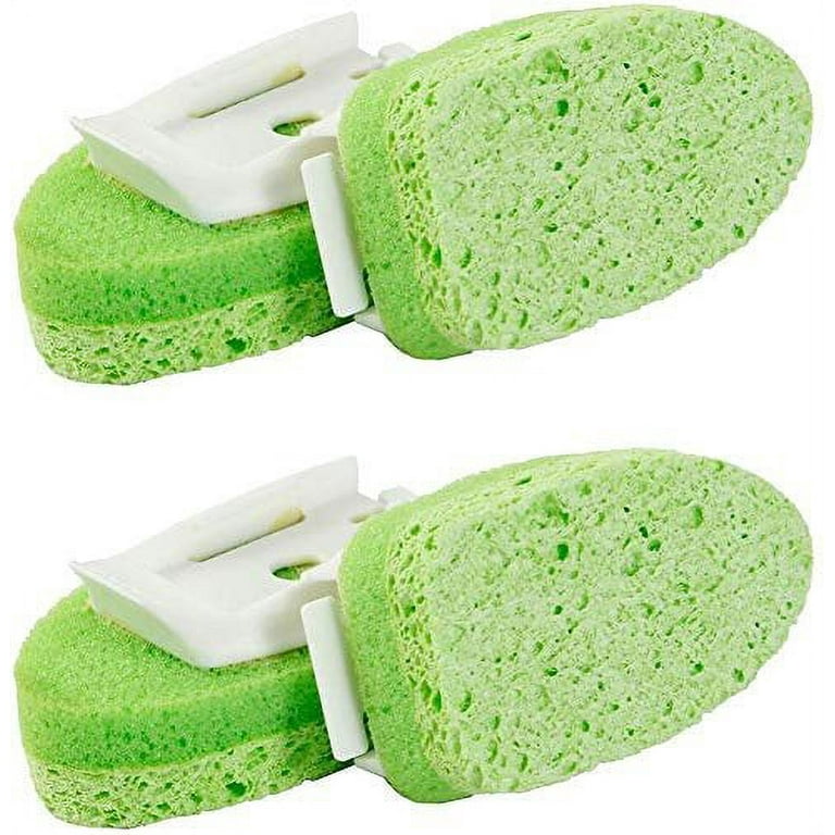 Cleaning Sponge Non-Scratch Libman Gentle-Touch Refills 2 -2-Packs (4 Total sponges) Made in USA
