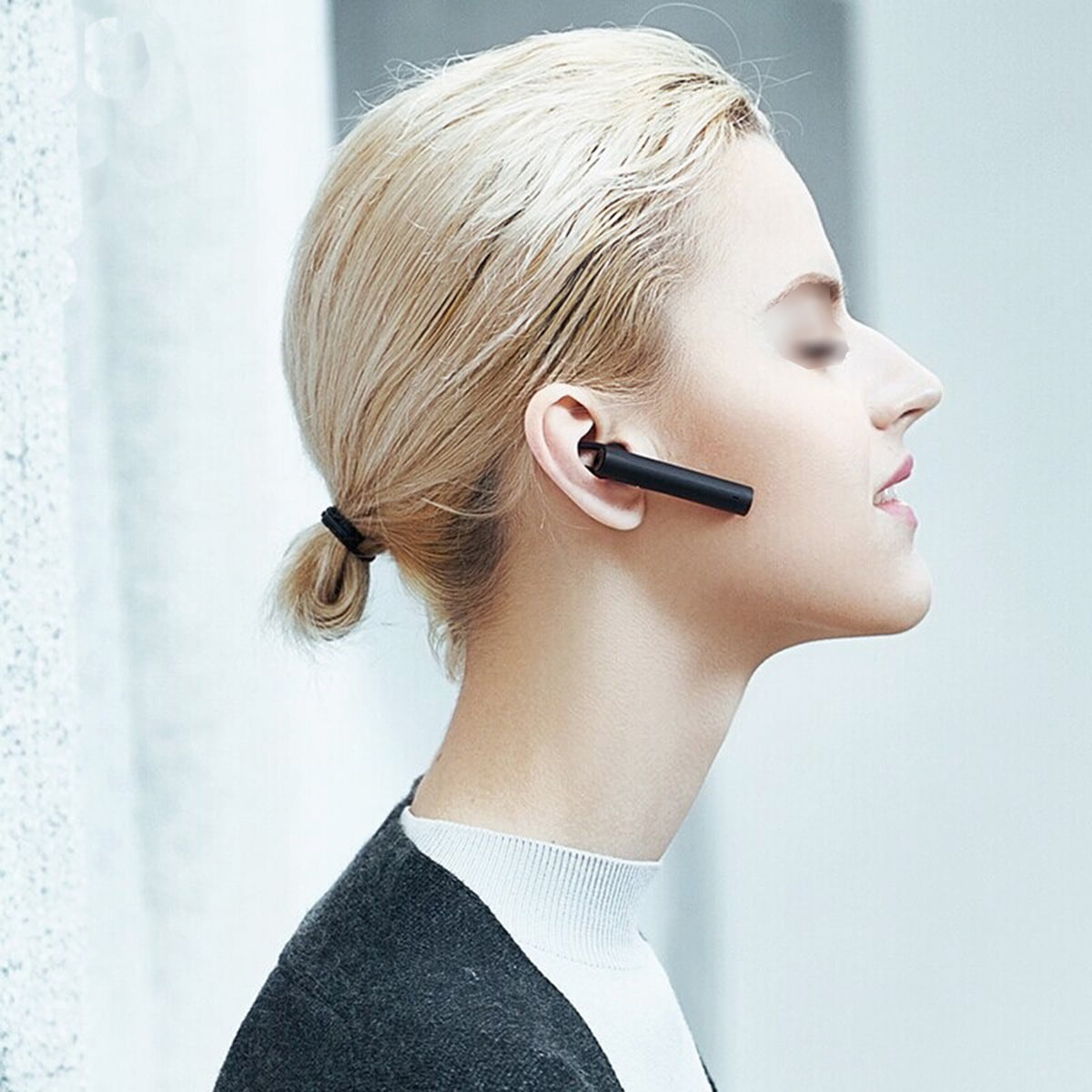 Xiaomi Mi Bluetooth Headset Earphone Youth Edition 320Mah Battery One Ear +  Charging Cable - Black | Walmart Canada