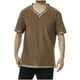 thumbnail image 1 of Camisas de Manga Corta de los Hombres Estilo Étnico Impreso Hendidura Cuello en V, Ligero Top Transpirable para la Primavera Y el Verano, 1 of 6