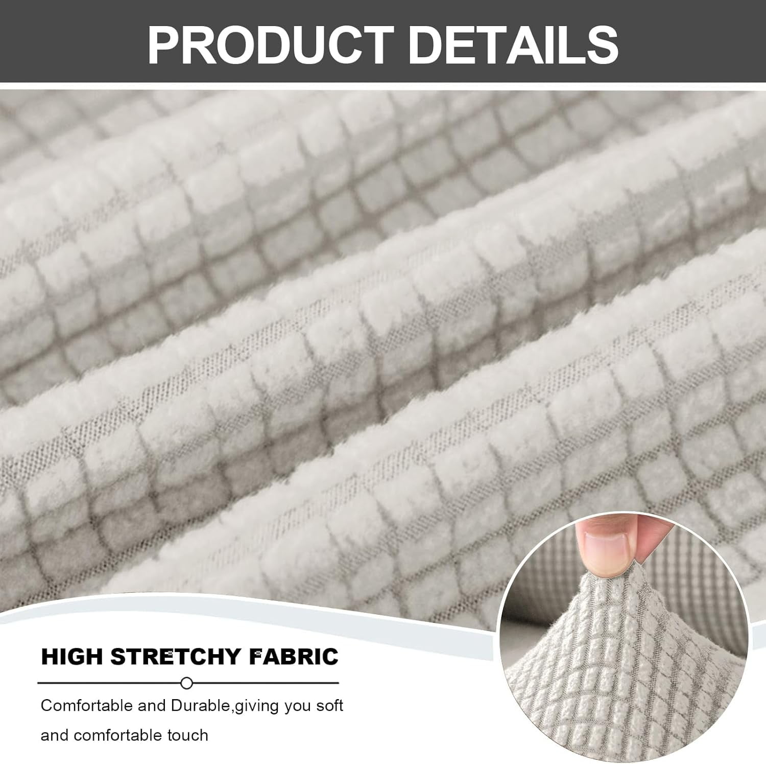 CHUNTIAN Toddler Chair Covers Kids Arm Chair Covers Stretch Kids Armchair Covers Jacquard Toddler Couch Cover Soft Mini Sofa Covers for Kids Fold Out Sofa Home Protection Cover,11