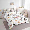 thumbnail image 3 of Manfei Dachshund Corgi Dogs Bedding Comforter Set 7-Piece,Pet Lovers King Bedding Sets,Rustic Flower Floral Bed Sheets For Teens,Luxury Bedroom Decor,Reversible, 3 of 8