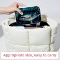 thumbnail image 6 of Starry Shark Portable Velvet Travel Organizer with Removable Compartment – Earring Holder & Necklace Stand – Gift, 6 of 7
