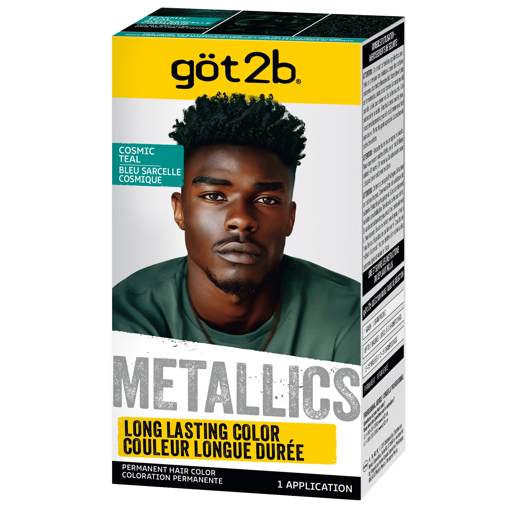 got2b, Metallic Hair Color, M83 Urban Mauve, Permanent, 4.8