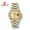 Two-tone case + gold dial + two-tone steel strap, variant on Men's Business Gift Classic Trendy Steel Band Watch 30m Waterproof Calendar Watch Men's Quartz Wristwatch