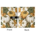 thumbnail image 2 of Leather Notebook with Pen Holder Writing Notepad Includes 100 Pages Lined Journal Vintage Pumpkin with Leaves, 2 of 6