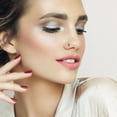 thumbnail image 4 of QIQUWOHUL Nose Rings Hoops C-shaped Point Drill Nose Ring Crystal Nose Ring False Nose Nail Fake Nose Piercings, 4 of 4