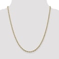 thumbnail image 2 of 14K Yellow Gold 14ky 2.8mm Semi-Solid Rope Chain 16 Inch, 2 of 5
