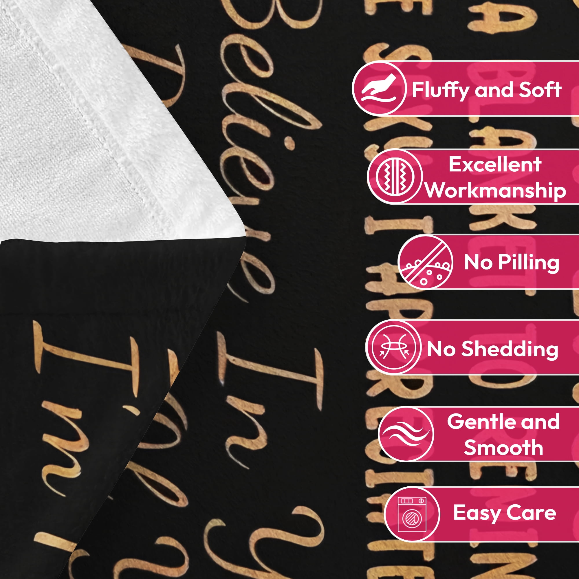 Flannel Fleece Throw Blanket For Love, Lightweight Cozy Plush Blanket for Sofa Couch,50"X60"