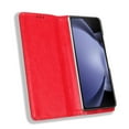 thumbnail image 5 of Mantto Case Wallet for Samsung Galaxy Z Fold 6, Premium PU Leather Cover with Magnetic Clsoure [RFID Blocking] [Durable Shockproof] [Card Slot] Viewing Stand Flip Folio Phone Case, Red, 5 of 7