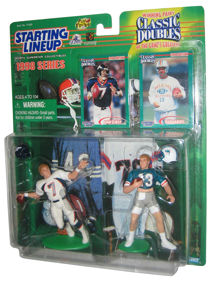 Dan Marino 1998 Starting Lineup Classic Doubles Card Pittsburgh