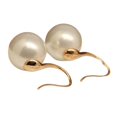 thumbnail image 2 of SmartBy Hook Earrings Elegant Easy Matching Compact Faux Pearl Women Jewelry for Shopping Dating, 2 of 7