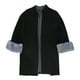 thumbnail image 1 of Suéter tipo cárdigan con puños de piel para mujer de Alfani, negro, 1X, 1 of 1