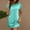 Mint Green, variant on TMOYZQ Womens T Shirt Midi Dresses Summer Cap Sleeve Crewneck Loose Fit Basic Casual Dress