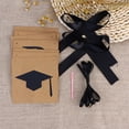 thumbnail image 2 of EeaseCA Congrats Kraft Paper Banner Sign Photo Props Perfect Square Decorations for Graduation Party 3 Metres (Black and Brown), 2 of 4